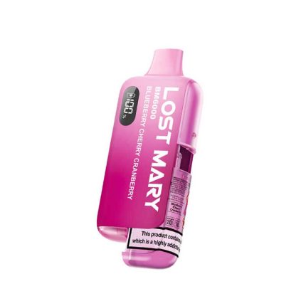 Lost Mary BM6000 Blueberry Cherry Cranberry Disposable Vape - 20mg
