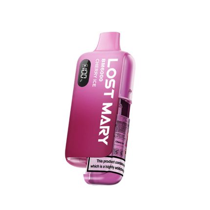 Lost Mary BM6000 Cherry Ice Disposable Vape - 20mg