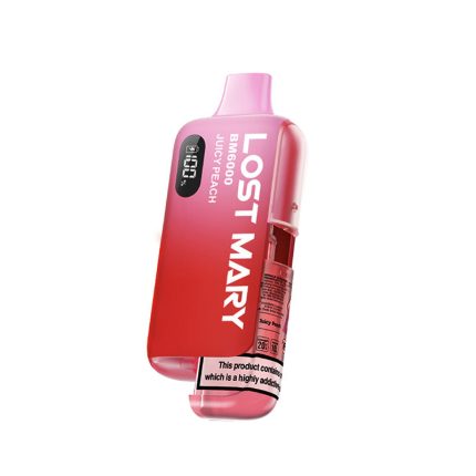 Lost Mary BM6000 Juicy Peach Disposable Vape - 20mg