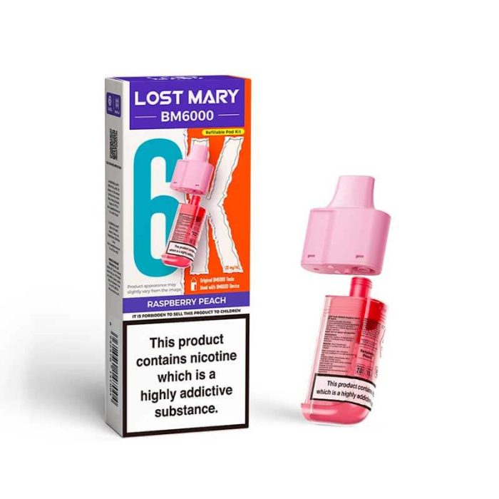 Lost Mary BM6000 Raspberry Peach