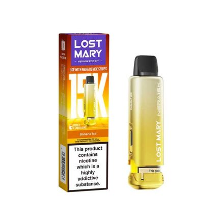 Lost Mary Nera15K Banana Ice